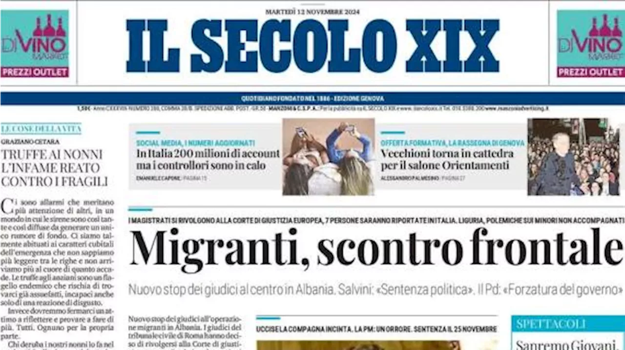 Il Secolo XIX sul Genoa: 'Compleanno da sogno per Ekhator: arriva il rinnovo'