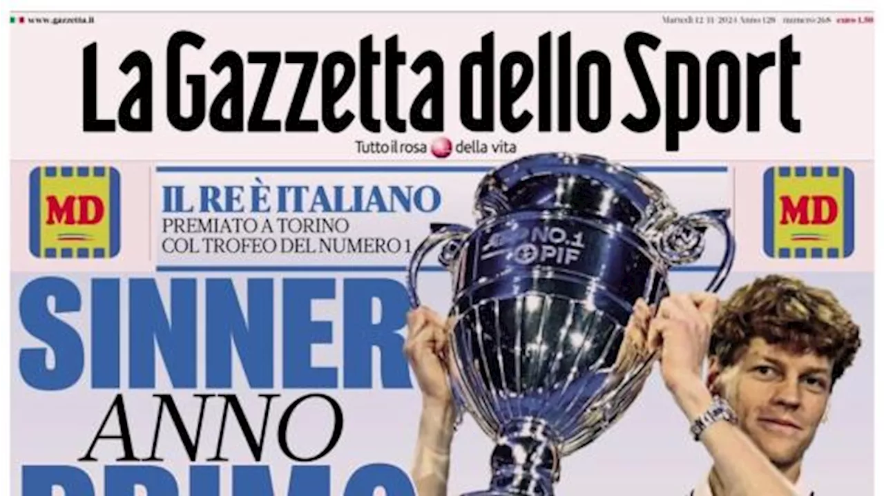 L'apertura de La Gazzetta dello Sport: 'La doppia faccia dell'Inter, cercando il vero Lautaro'