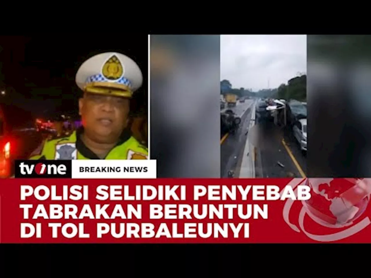 Polisi: Korban Tabrak Beruntun Tol Purbaleunyi, 25 Korban, 21 Kendaraan, 1 Tewas