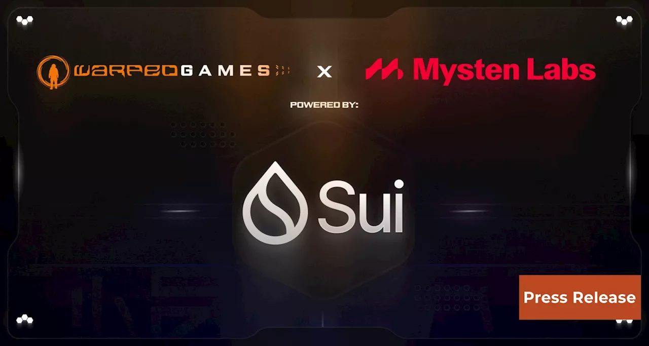 Warped Games Announces Official Partnership with Mysten Labs to build on Sui