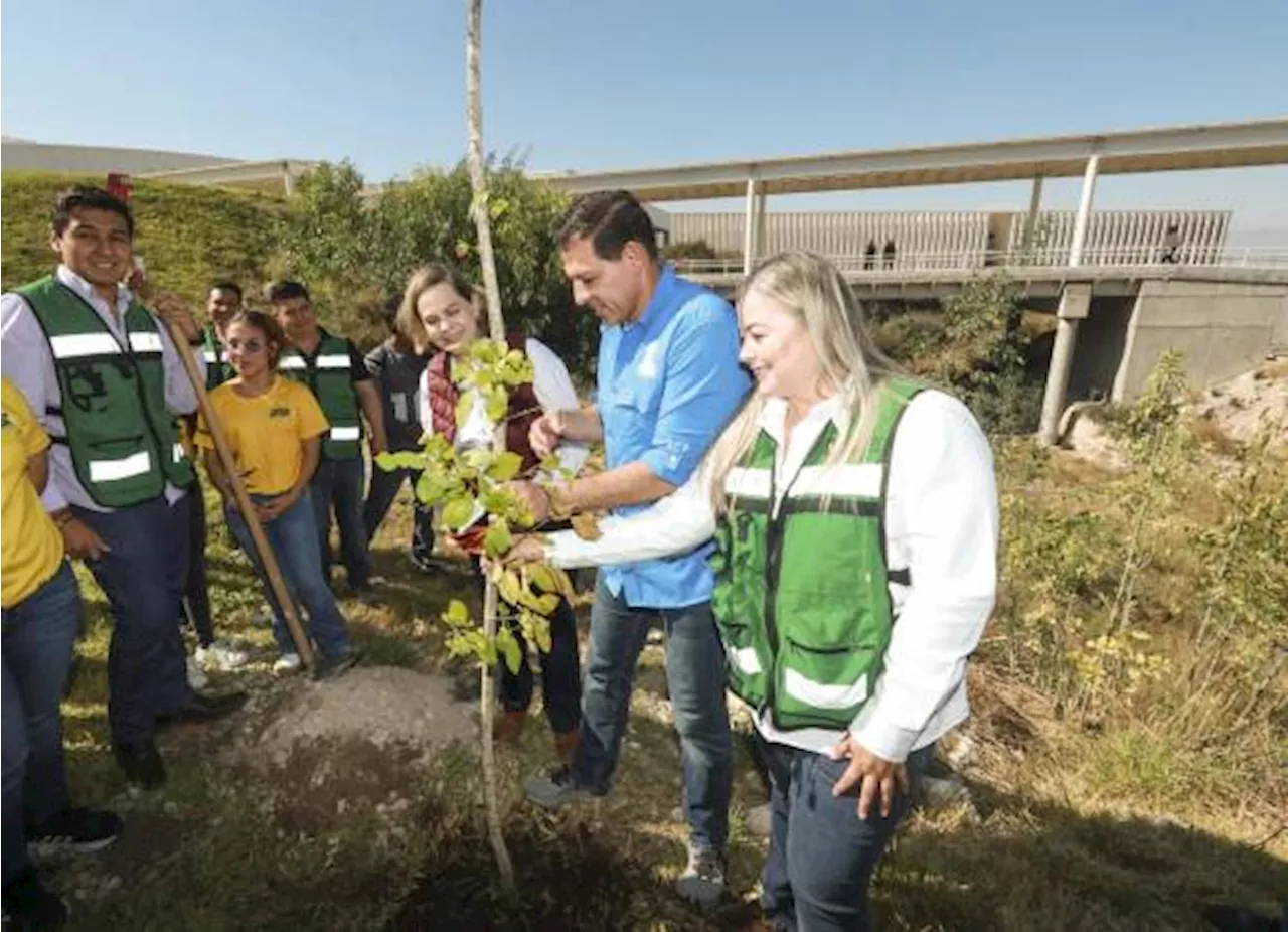 Arranca jornada de reforestación en Ciudad Universitaria de la Universidad Autónoma de Coahuila