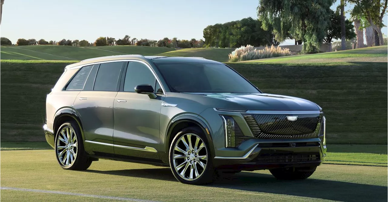 Cadillac officially debuts three-row Vistiq electric SUV with 300 miles of range