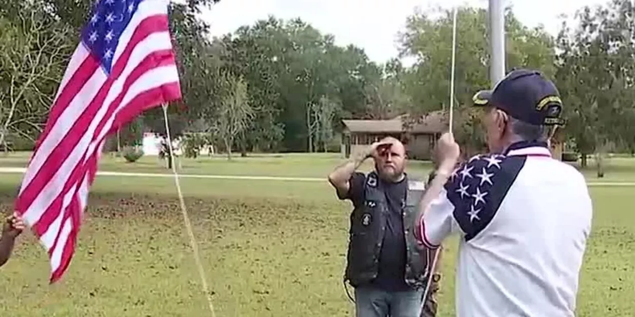 American Legion Riders surprise Navy veteran with a heartfelt token of appreciation