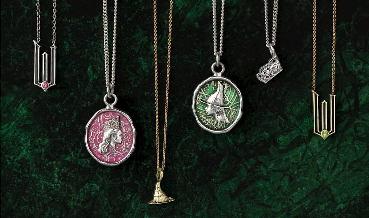 Pyrrha Debuts ‘Wicked’ Sustainable Jewelry Collection With Glinda Pink and Elphaba Green Tourmaline Accents