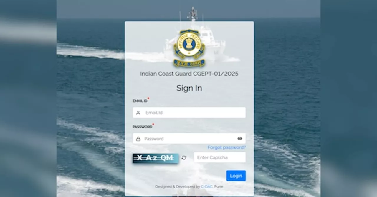 ICG CGEPT Admit Card 2024: इंडियन कोस्ट गार्ड नाविक की एग्जाम सिटी स्लिप जारी, ये रहा डायरेक्ट डाउनलोड लिंक