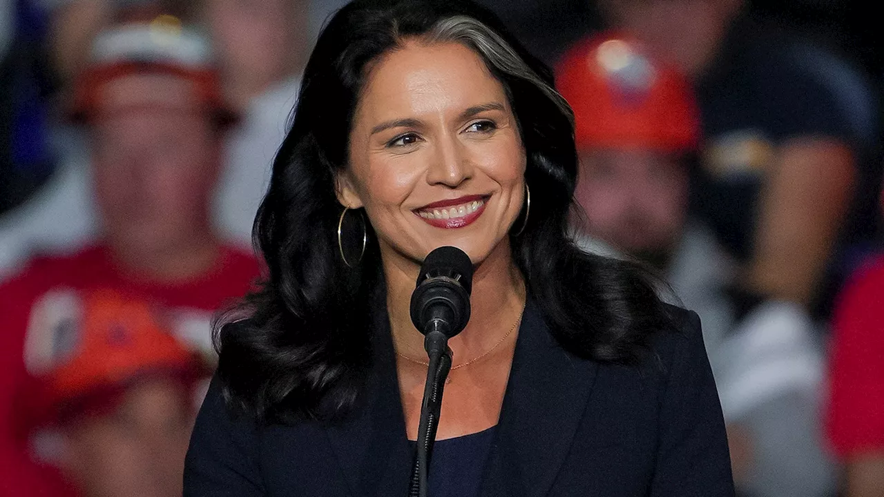 Former Democratic Rep. Tulsi Gabbard is Trump's pick for director of national intelligence