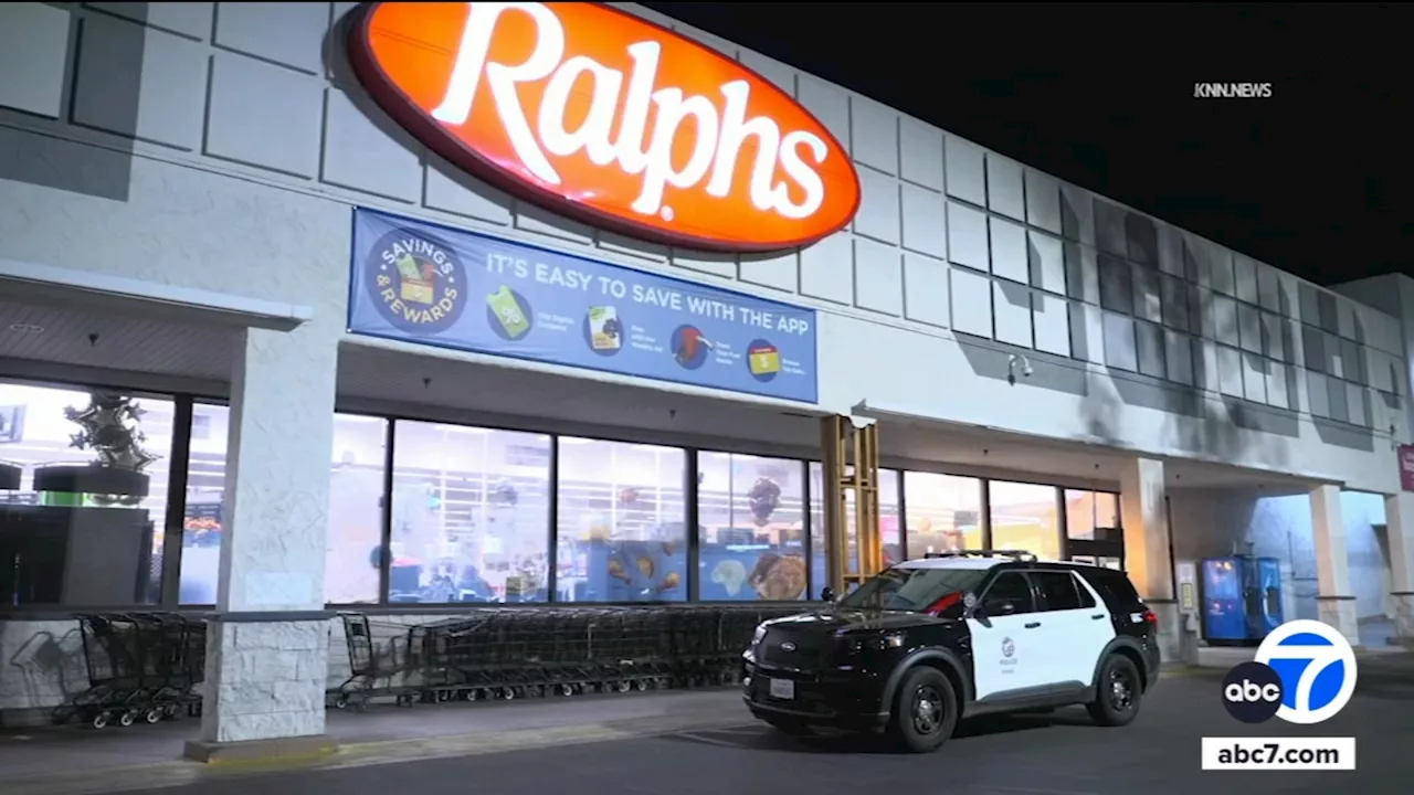 1 dead, 1 injured after shooting at Ralphs store in Sun Valley