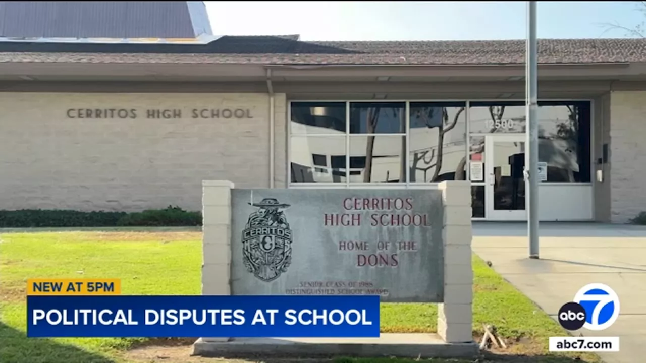 Cerritos High School teacher allegedly leaves class after student wears MAGA shirt