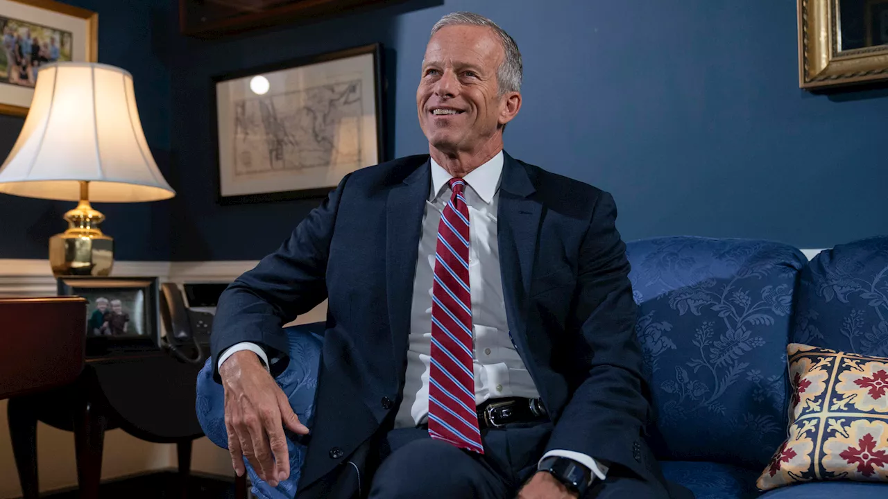 John Thune elected as Senate Republican leader to succeed McConnell