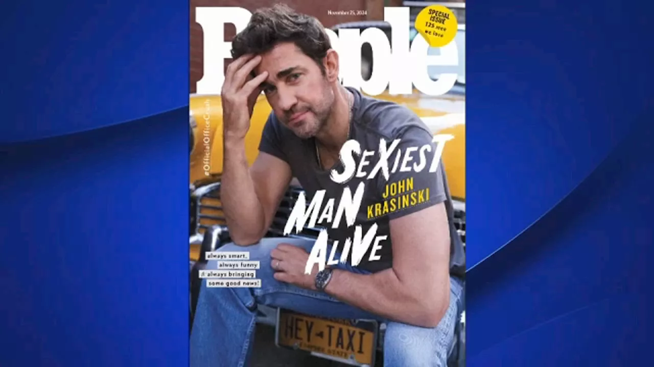 John Krasinski named People magazine's 'Sexiest Man Alive'