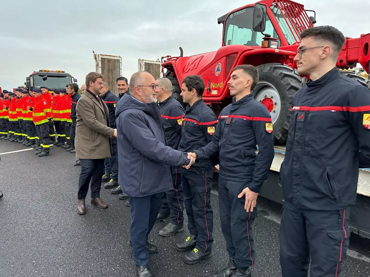 Après les inondations en Espagne, 10 pompiers des Pyrénées-Orientales envoyés à Valence