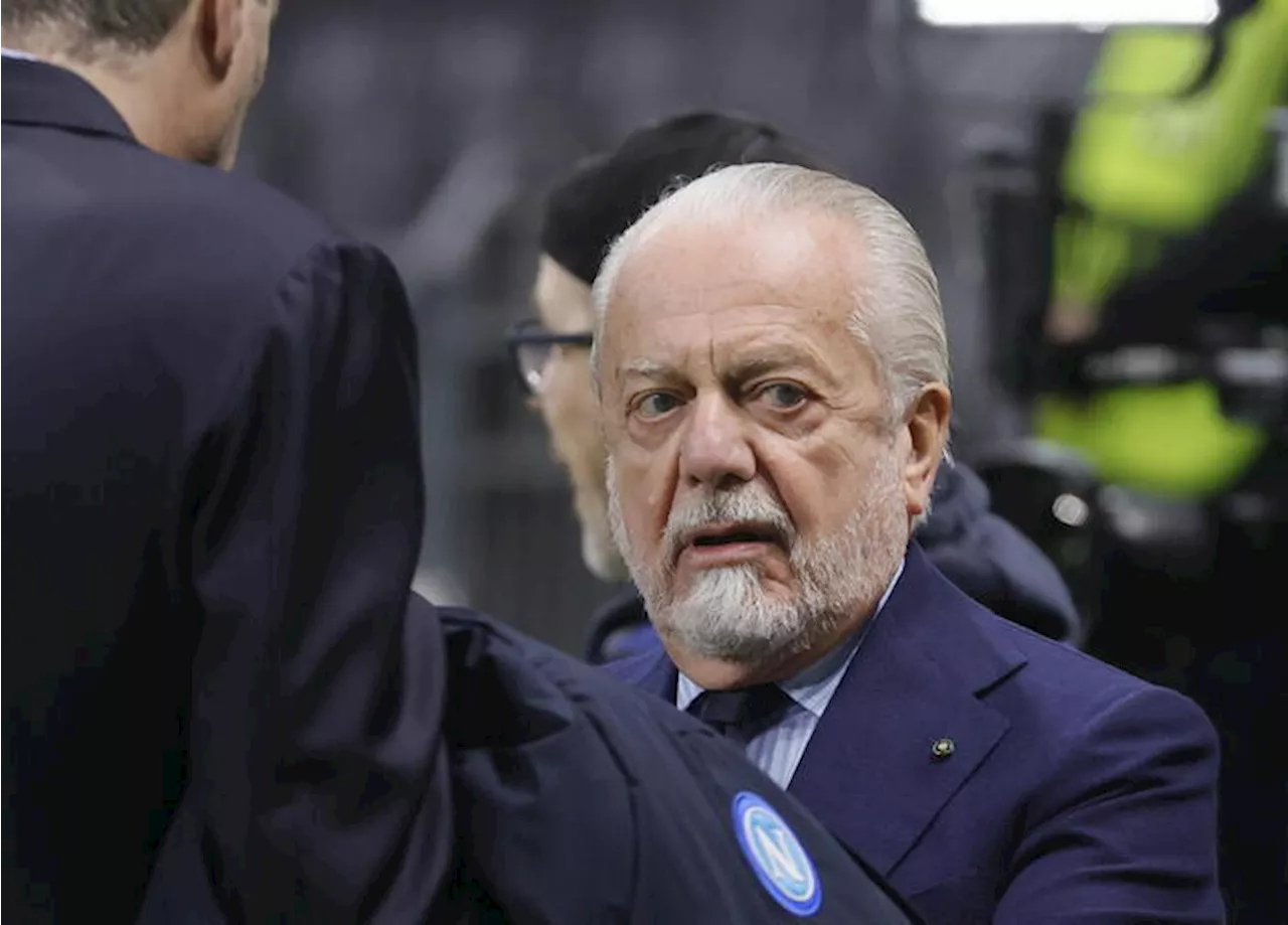 De Laurentiis: 'Dichiarazione di Marotta fuori luogo'