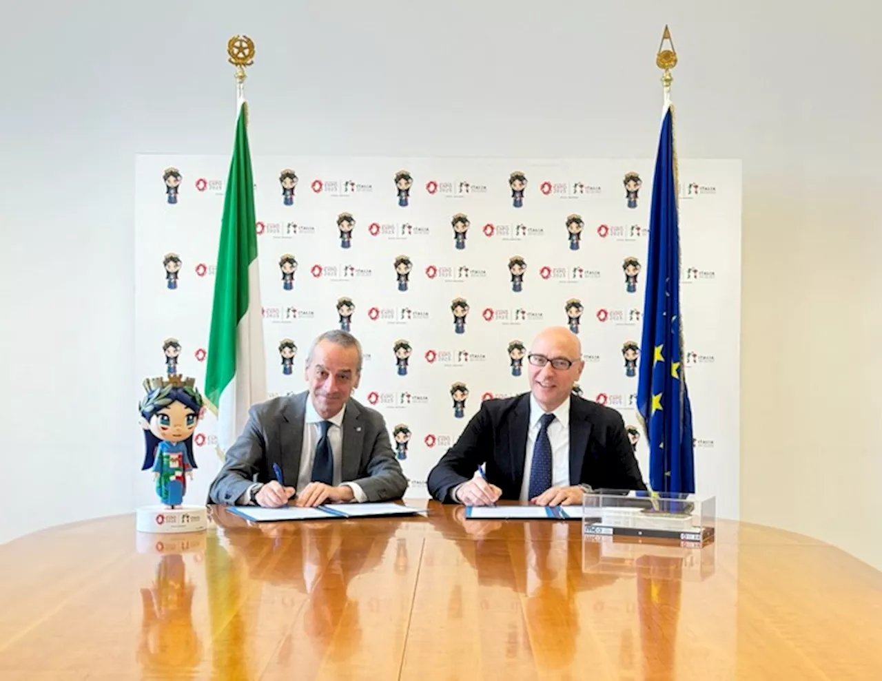 Expo 2025 Osaka firma protocollo d'intesa con l'Asi