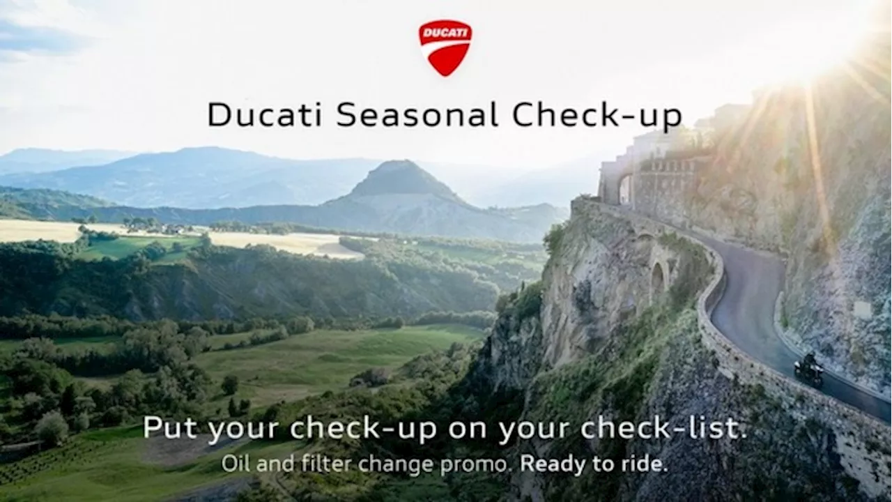 Promozione Ducati su manutenzione in concessionaria