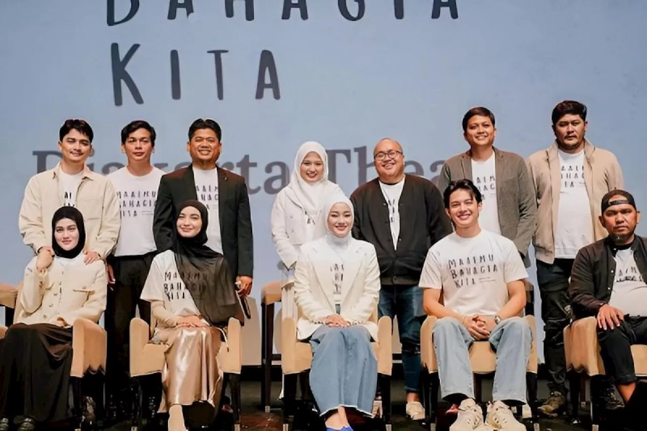 Dinda Hauw dan Rey Mbayang bintangi film 'Maafmu Bahagia Kita'