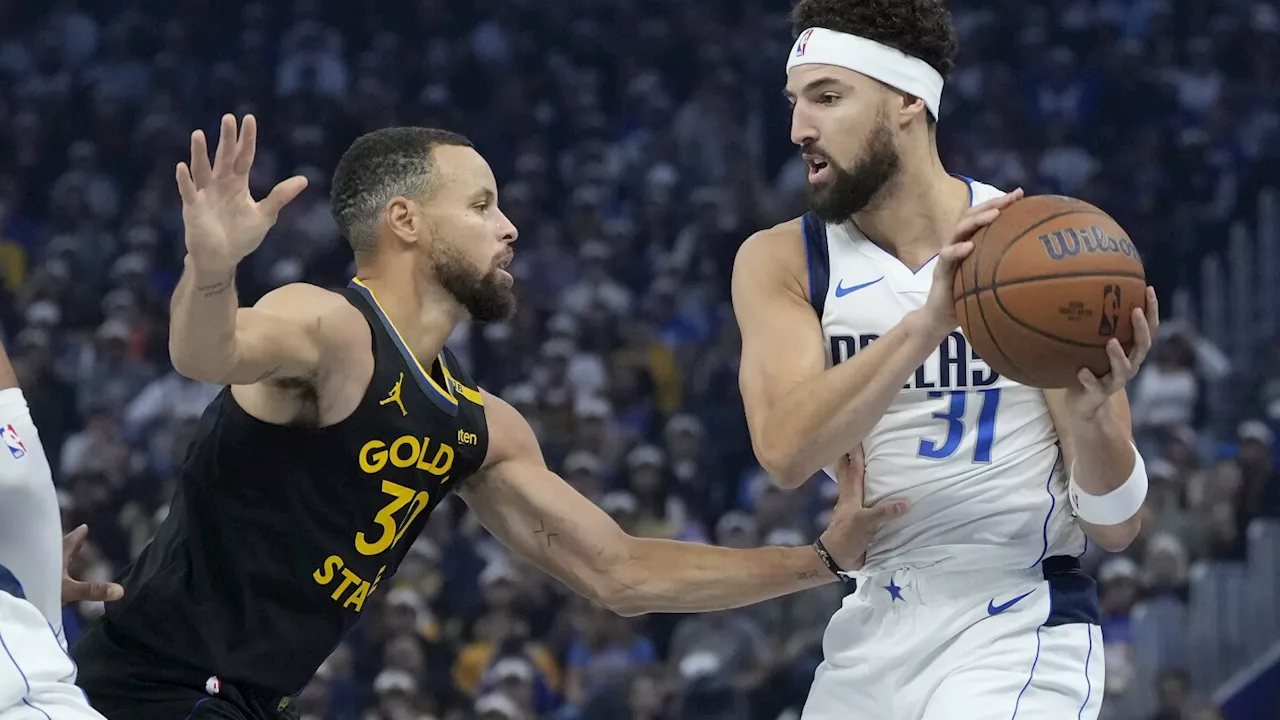 Stephen Curry steals the show in Klay Thompson's emotional return to Chase Center