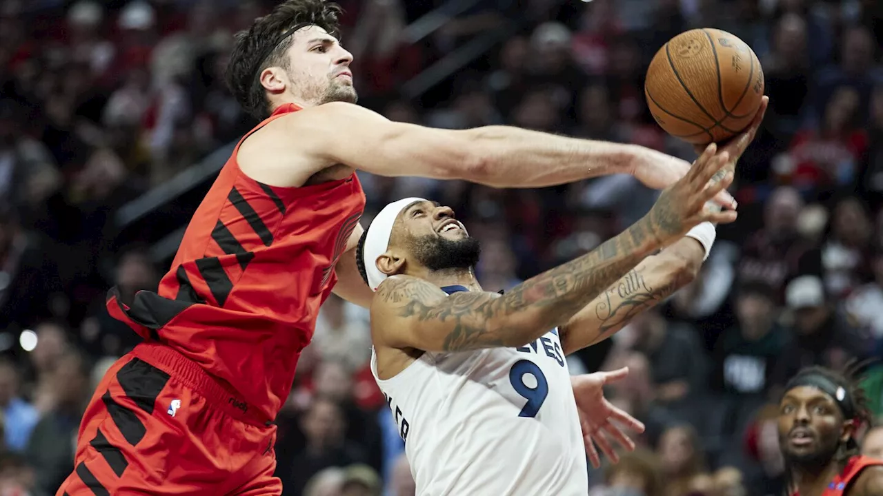 Williams and Grant help Trail Blazers beat Timberwolves 122-108