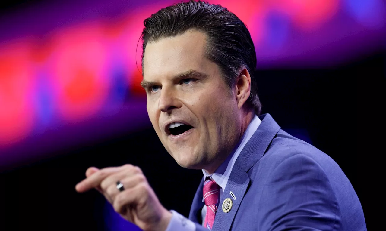 Trump nombra al congresista de ultraderecha Matt Gaetz como fiscal general