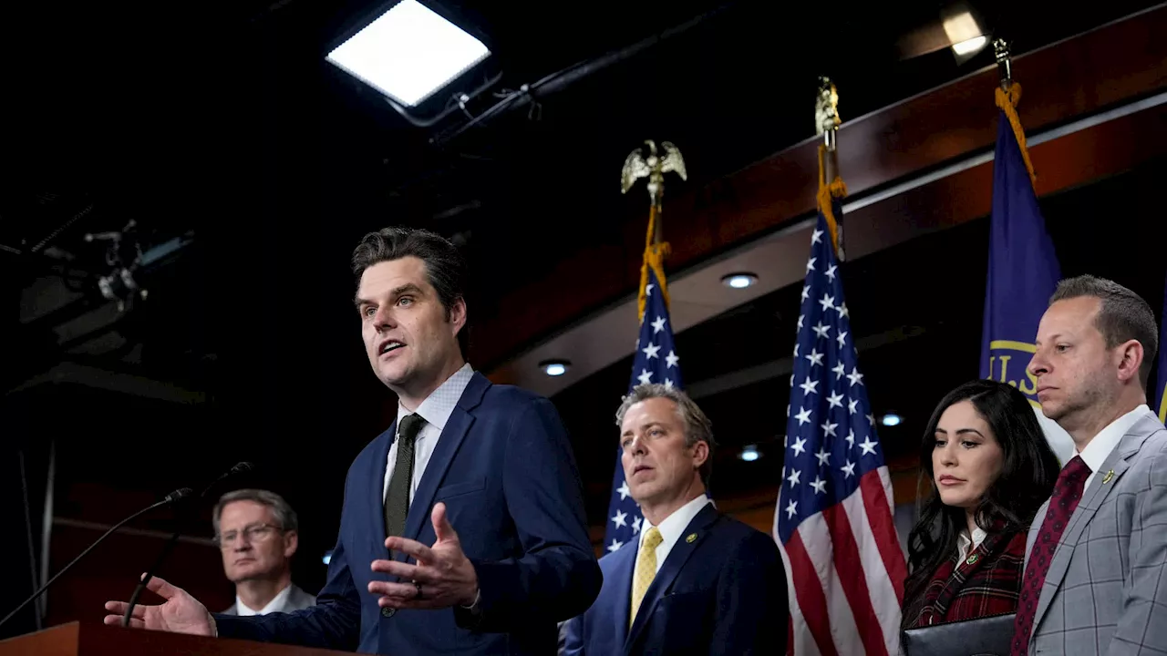 Donald Trump nomme Matt Gaetz, maintes fois visé par des enquêtes, à la tête de la justice fédérale