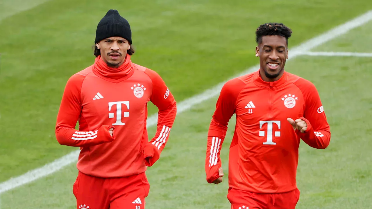 FC Bayern: Leroy Sané und Kingsley Coman! Der Kampf der Nach-Nominierten