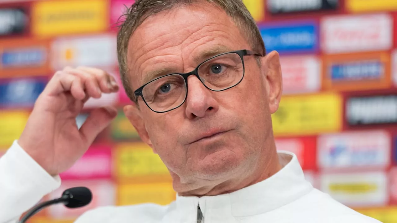 Nations League: „Vertragsverlängerung war nie Thema“! Trainer Rangnick teilt im Ösi-Zoff aus