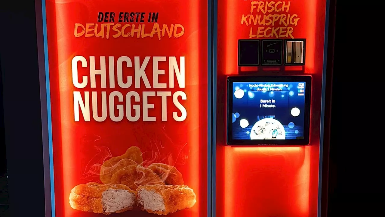 Fast Food-Sensation: Was taugt Deutschlands erster Chicken Nuggets-Automat?