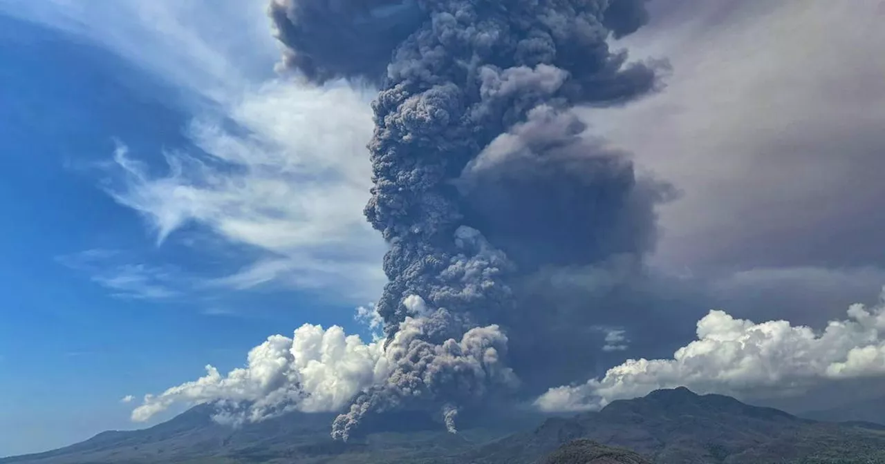 Vulkanausbruch in Indonesien beeinträchtigt internationalen Flugverkehr