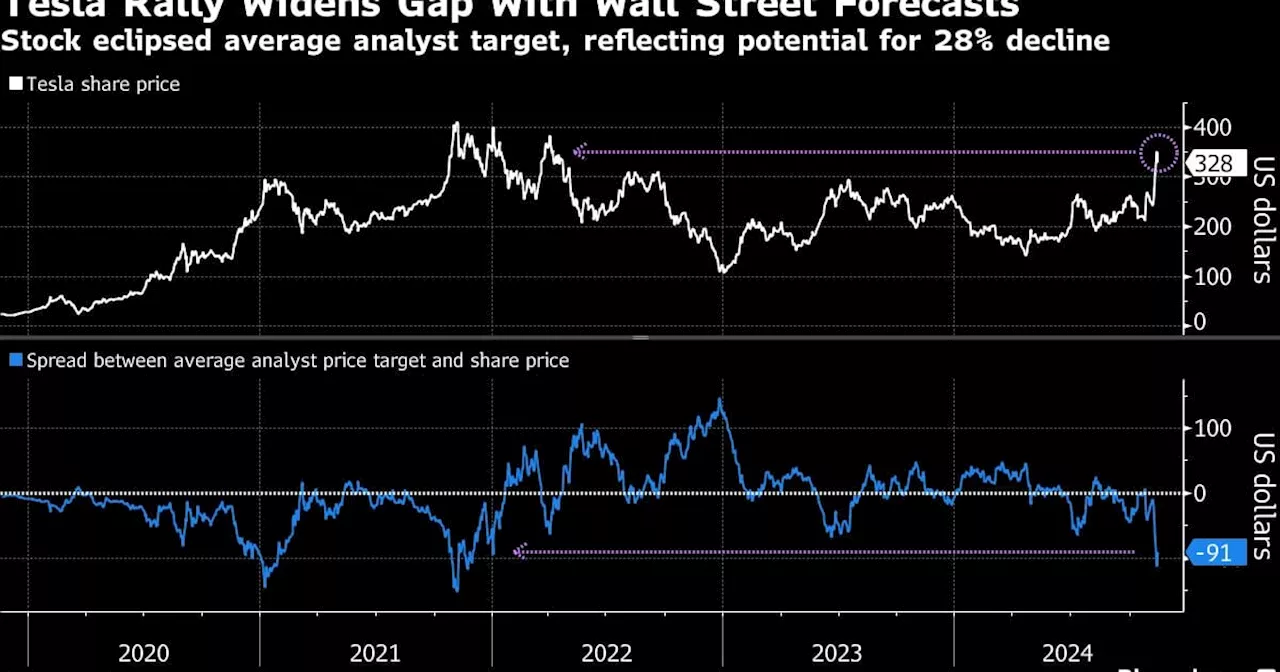 Tesla’s Meme-Like Stock Surge Leaves Wall Street Feeling Wary