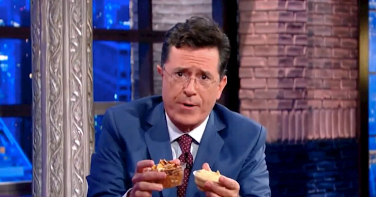 Stephen Colbert Reveals He Is Stress-Eating Following Trump Win