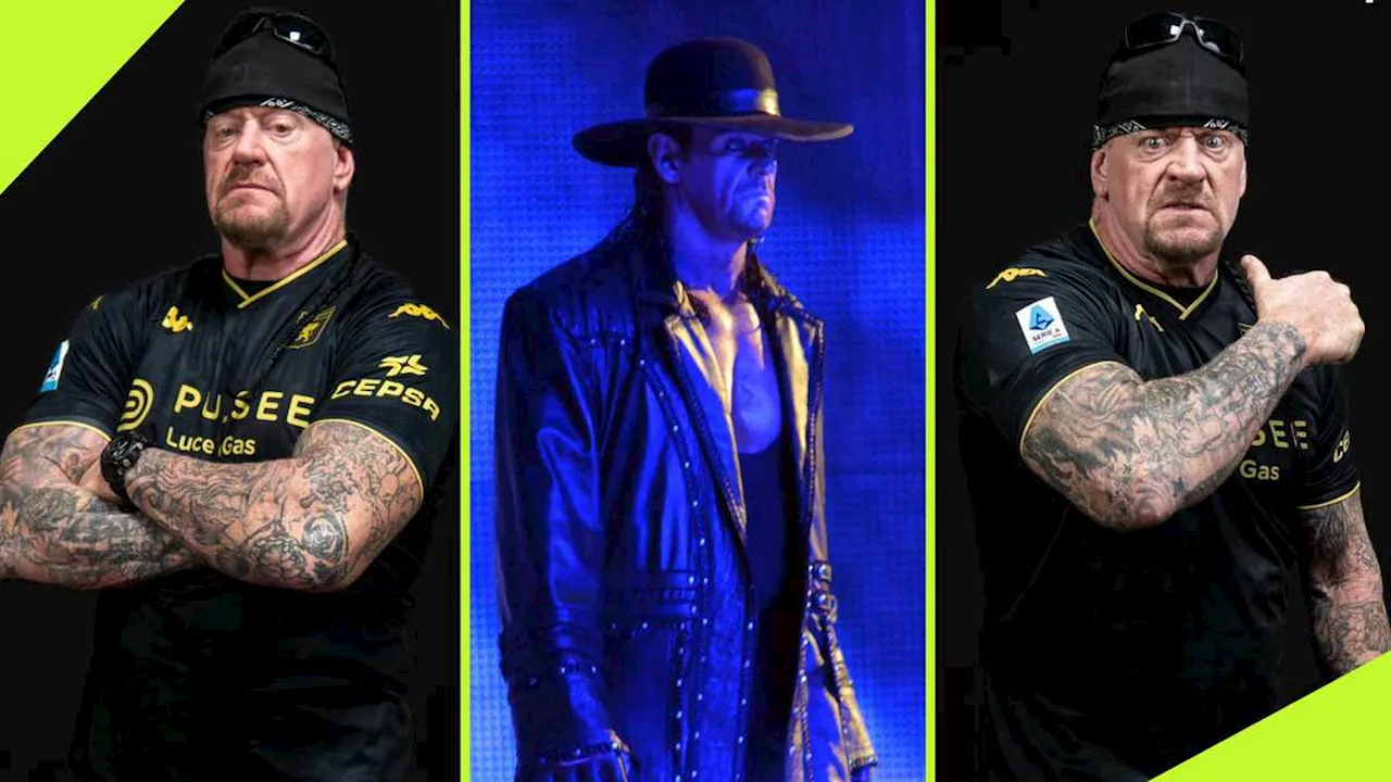 Serie A Club Collaborate With WWE Star The Undertaker for Third Kit Launch