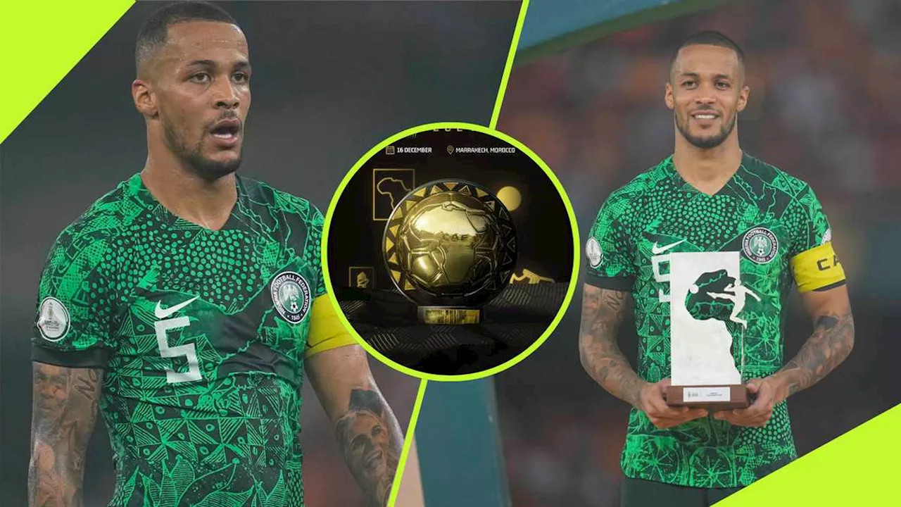 William Troost Ekong: 3 Reasons Super Eagles Captain Deserves 2024 CAF POTY