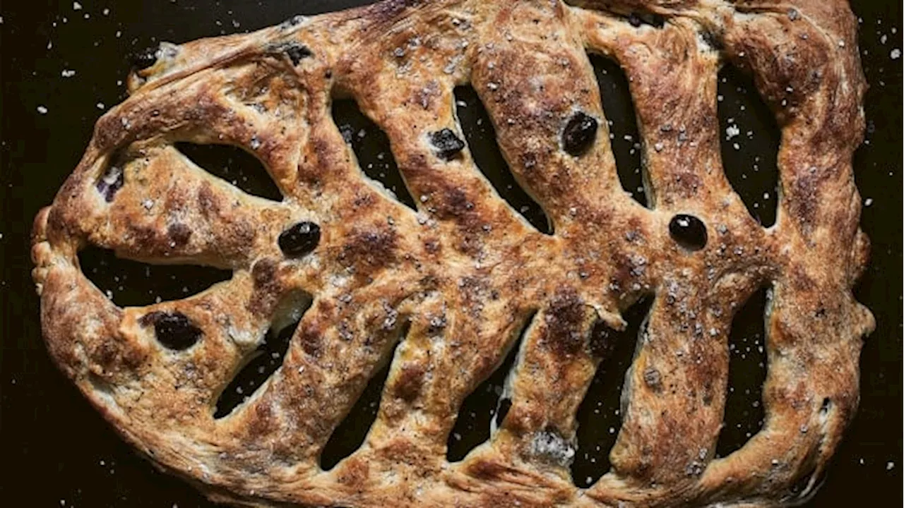 Fougasse: Impress your guests with this rustic, easy-to-bake bread