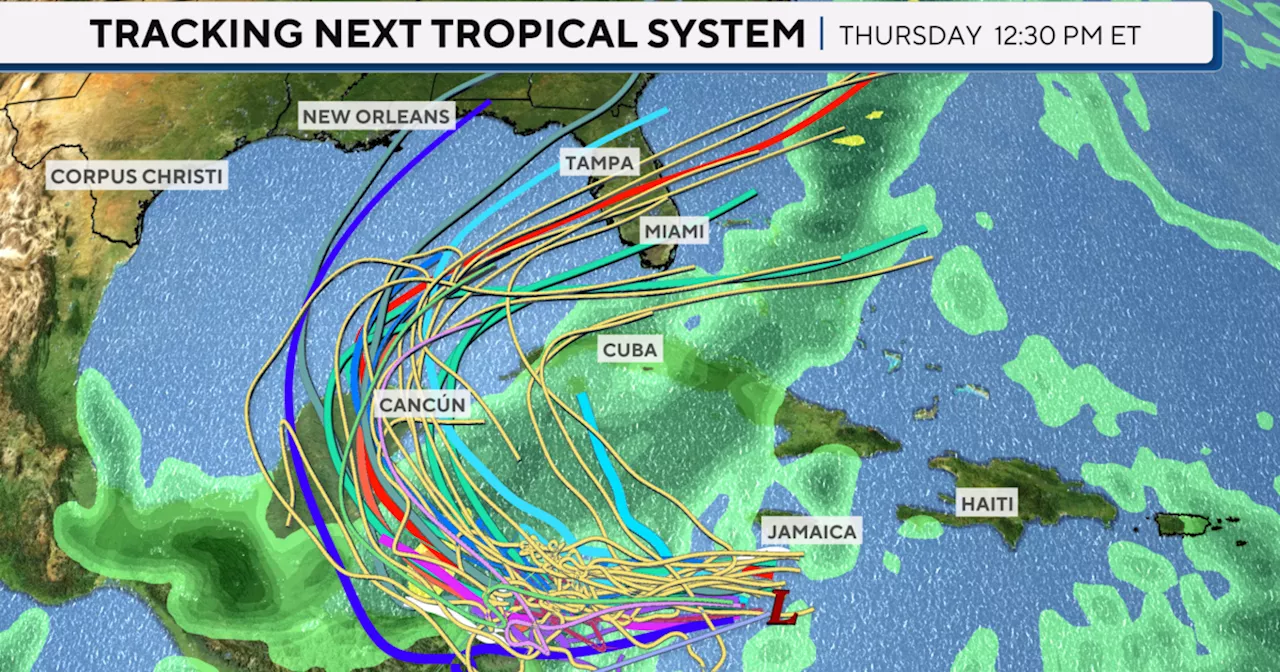 Next tropical weather threat could form in Caribbean this week. Will it move towards Florida's Gulf Coast?