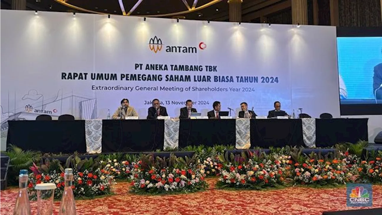 Laba Antam Hingga Kuartal III-2024 Capai Rp 2,23 Triliun