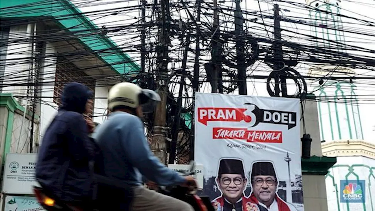 Penampakan Kabel Semrawut di Jakarta, 2025 Bakal Ditanam ke Perut Bumi