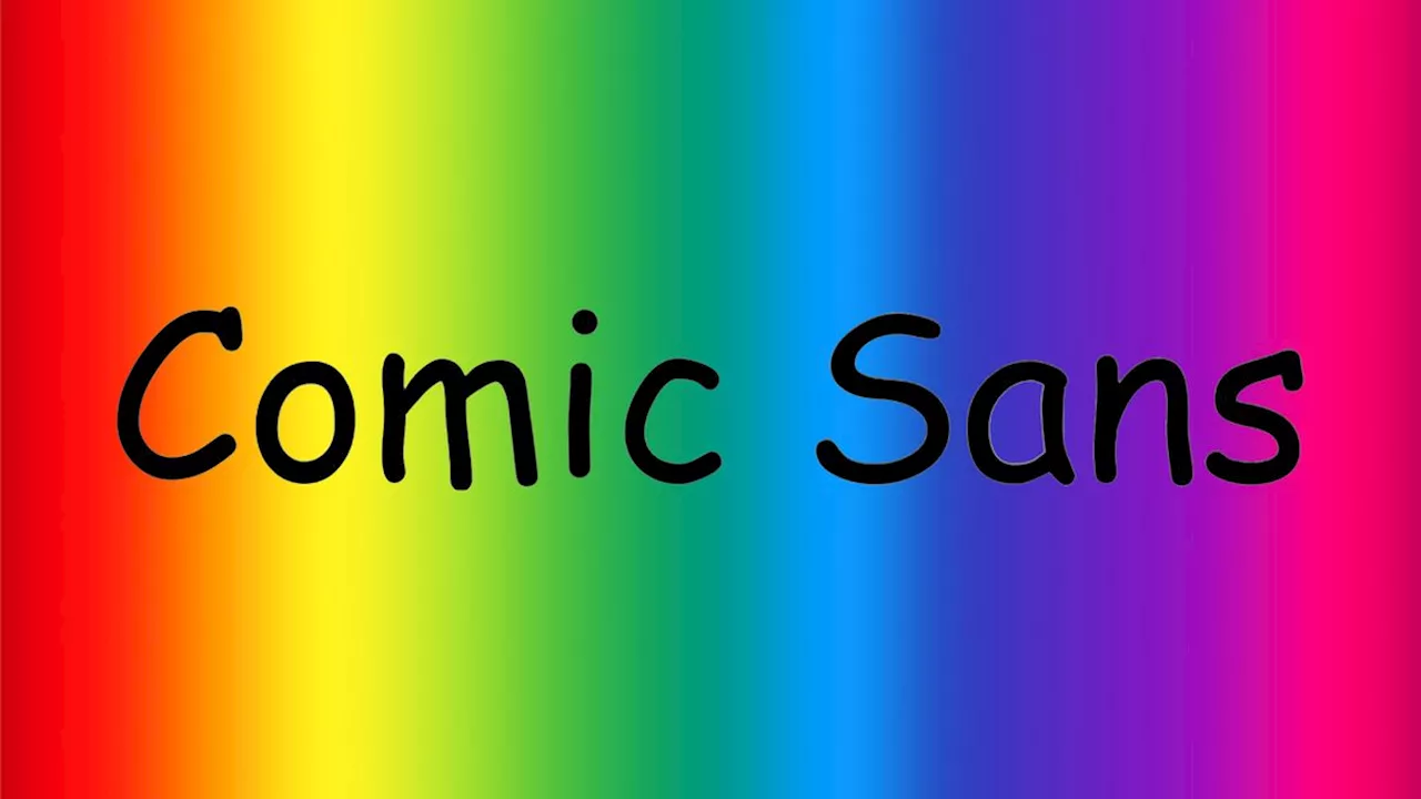 'Comic Sans belongs in a museum': Designers defend the world's most divisive font