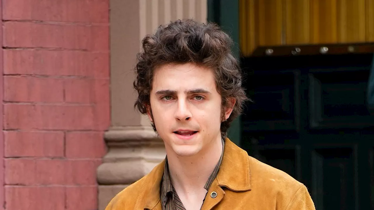 Timothée Chalamet reveals startling detail about Bob Dylan ahead of upcoming biopic A Complete...