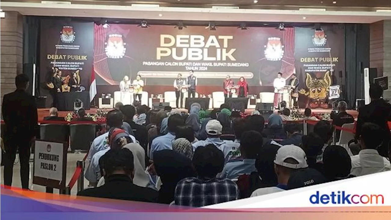 Adu Gagasan 4 Paslon di Debat Kedua Pilbup Sumedang 2024