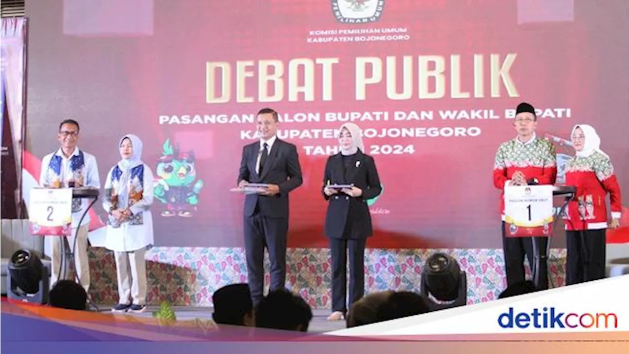 Diwarnai Protes dari Paslon 02, Debat Pilbup Bojonegoro Akhirnya Terlaksana