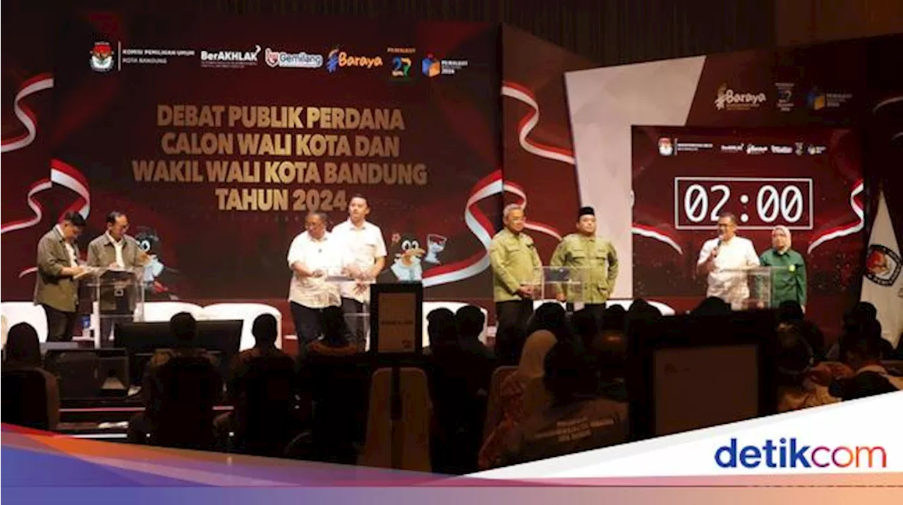 Ini Tema Debat Kedua Pilwalkot Bandung 2024