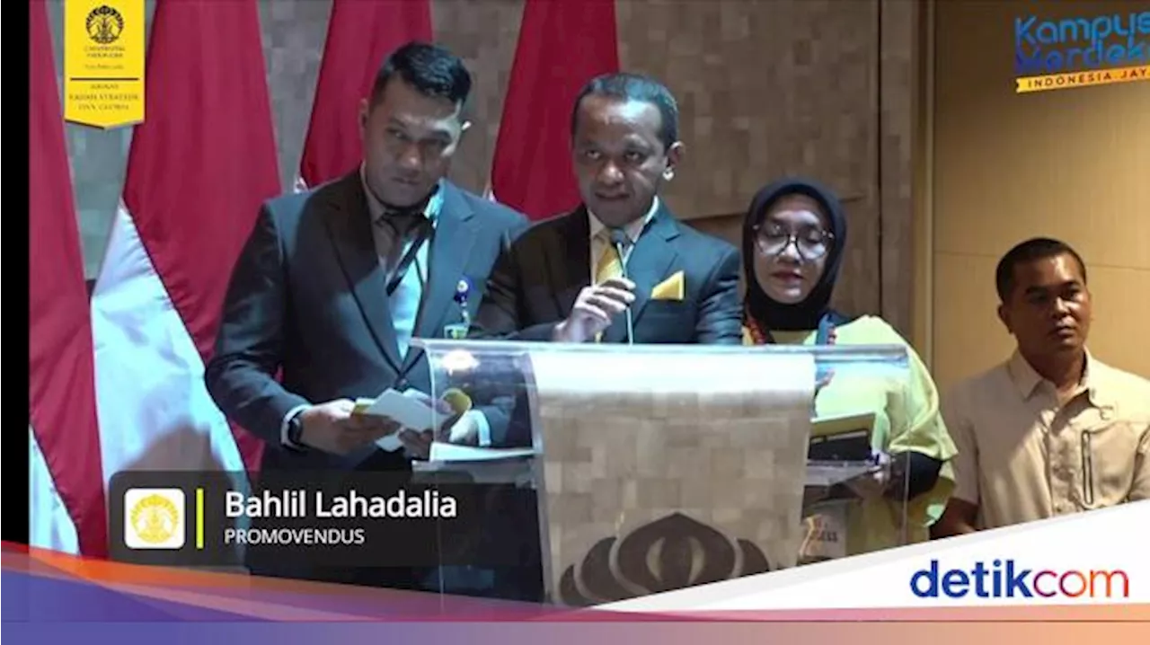 Kelulusan Doktor Bahlil Lahadalia Ditangguhkan, UI Akan Gelar Sidang Etik