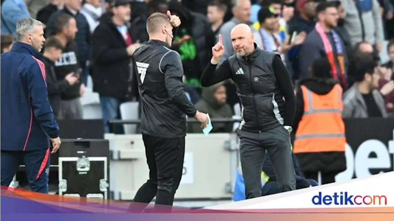 Bos Wasit EPL: Penalti 'Pemicu' Pemecatan Ten Hag Harusnya Tak Diberikan