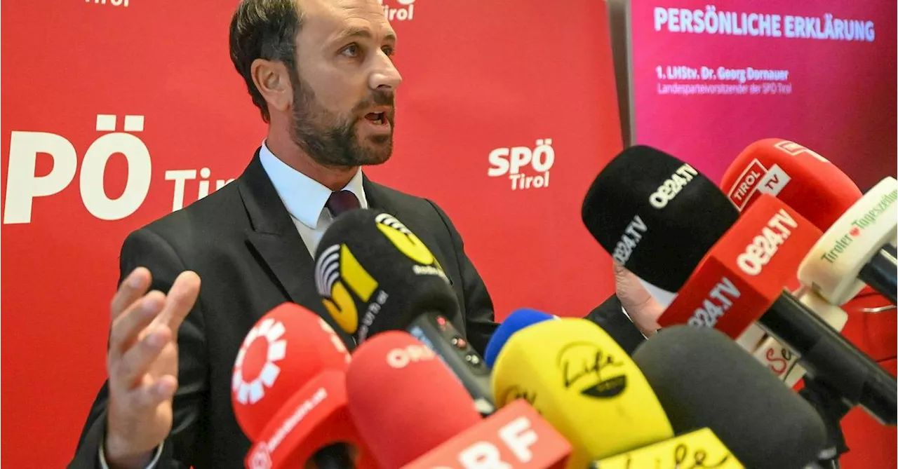 SPÖ erzwingt Rücktritt von Parteichef Georg Dornauer