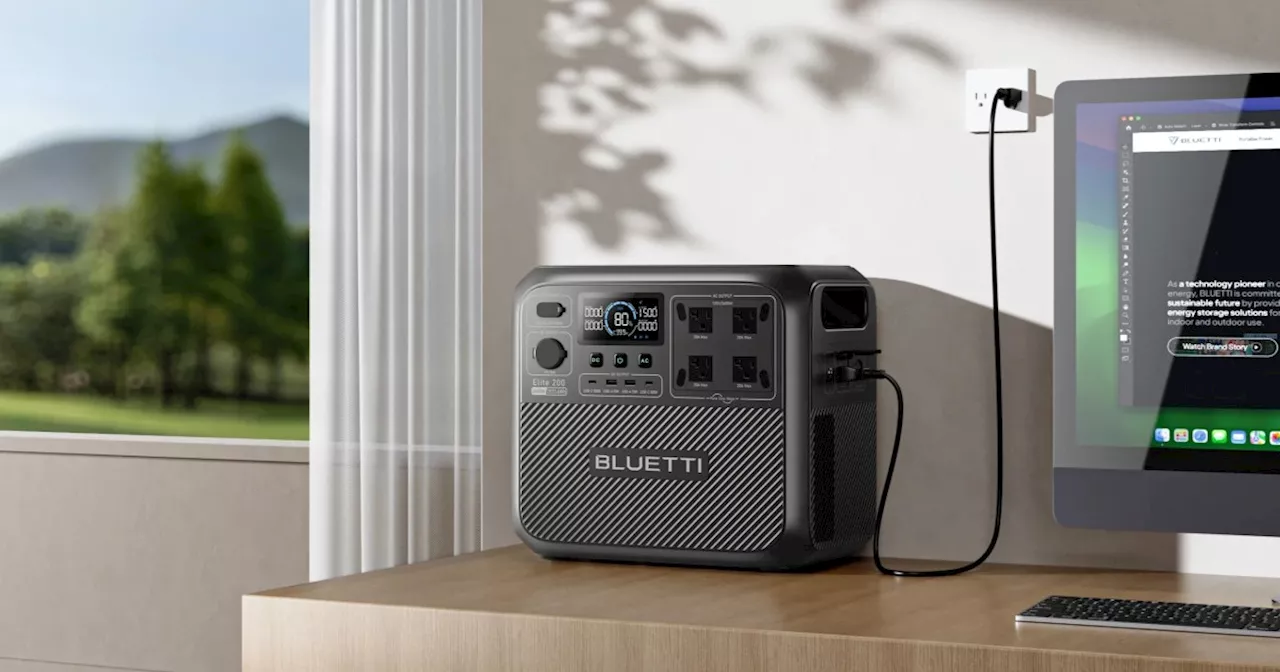 BLUETTI’s latest Elite 200 V2 portable power station gets a discount for launch