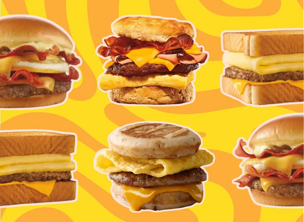 10 Unhealthiest Fast-Food Breakfast Sandwiches