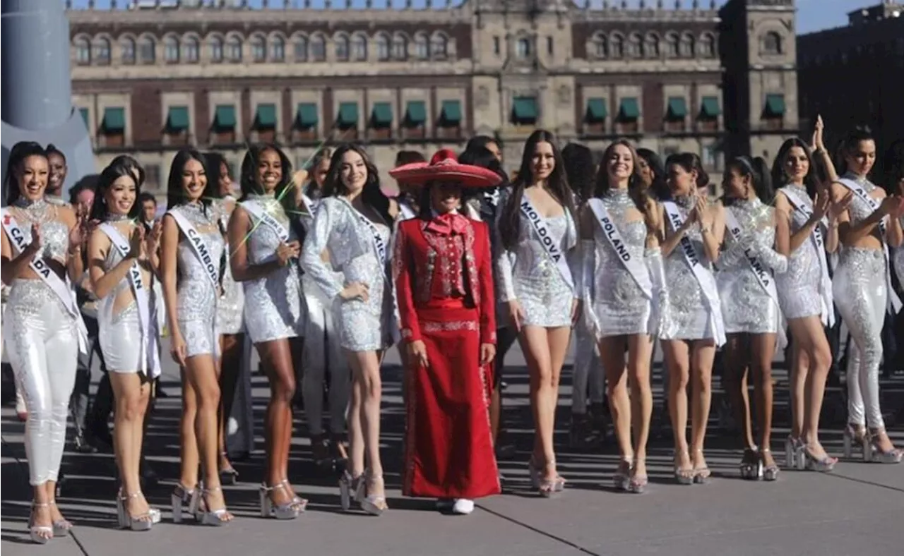 Candidatas de Miss Universo disfrutan de la Ciudad de México antes de la gran final