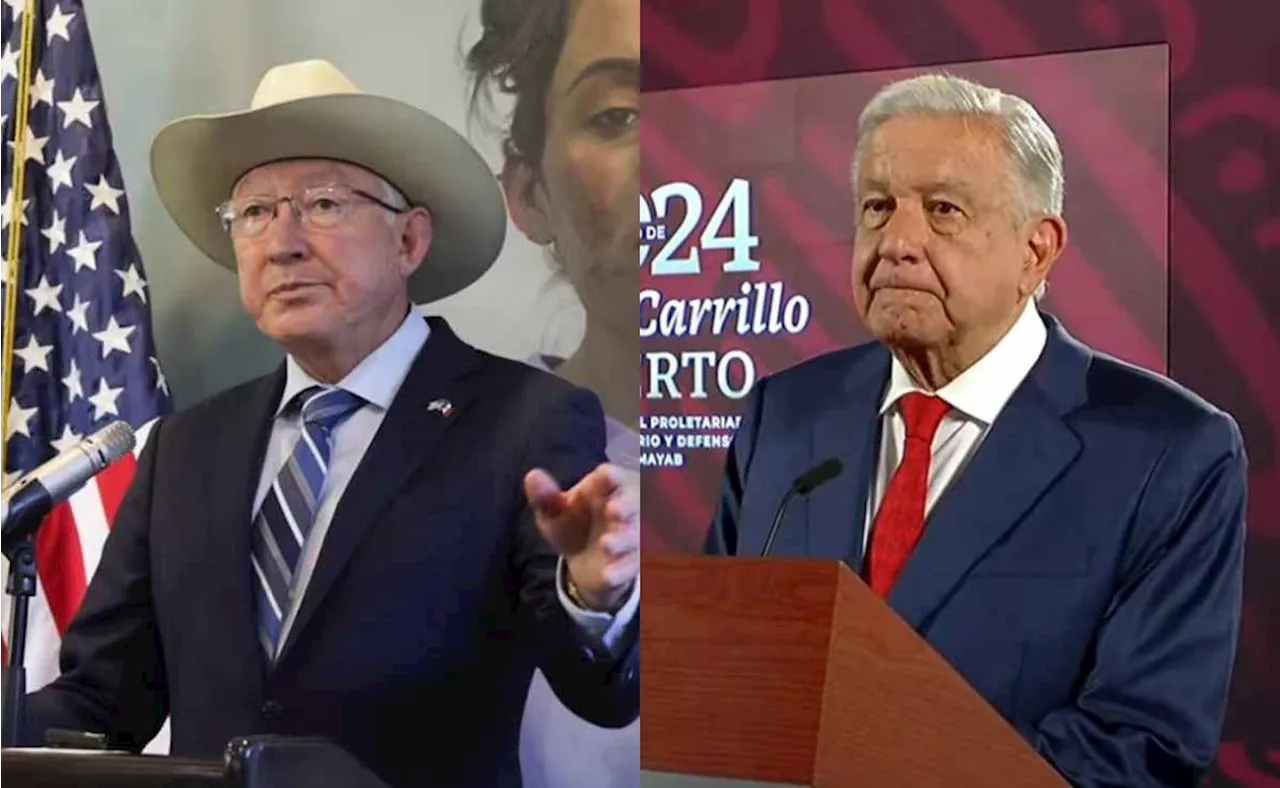 Del amor al odio; así ha sido la relación entre el embajador Ken Salazar y el expresidente AMLO