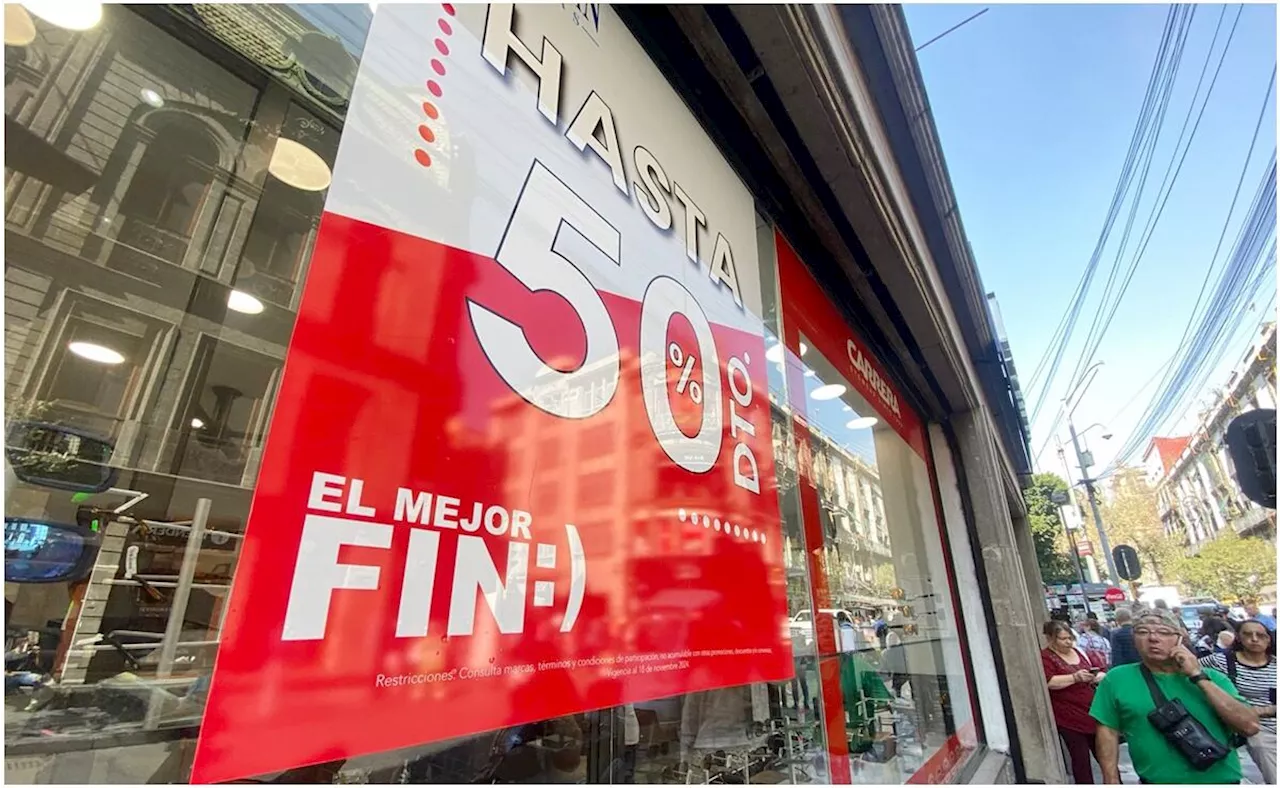 El Buen Fin: Canaco estima 49 mil mdp en ventas en CDMX