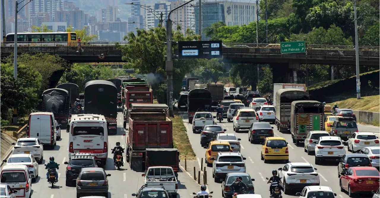 No olvide el Pico y Placa para este miércoles 13 de noviembre en Medellín