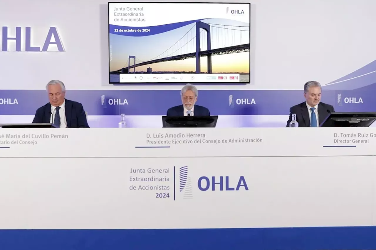 OHLA obtiene el respaldo de más del 50% de sus bonistas a su plan de recapitalización